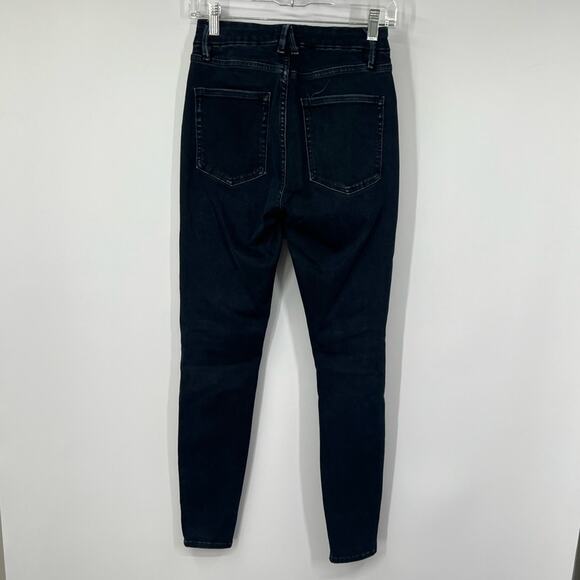 Good American High Rise Good Legs Jeans Distressed - Picture 5 of 7